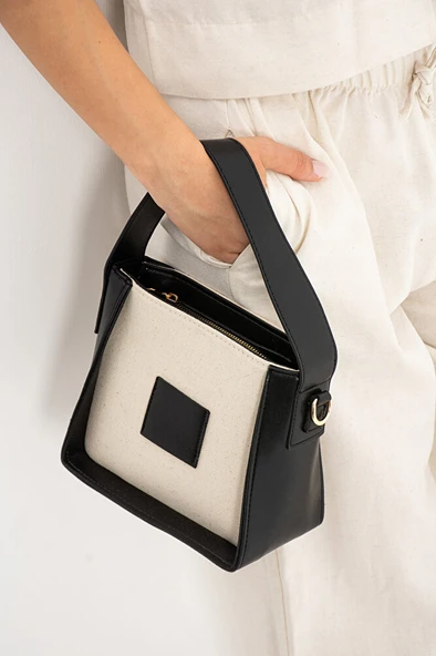 Kanvas Kadın Omuz Çantası - Resim 11