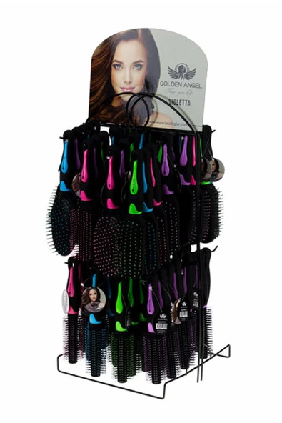 LitaeTrend Golden Angel Tarak Saç Fırçası Violetta 1 Adet Royaleks-FR171 ürün görseli 1