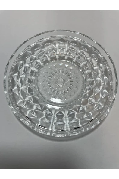 LitaeTrend Alin Adela 6'lı Cam Çay Tabağı Çay Tabak Altlığı Royaleks-RYG8030 - 2