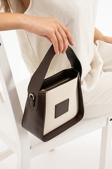 Kanvas Kadın Omuz Çantası - Resim 3