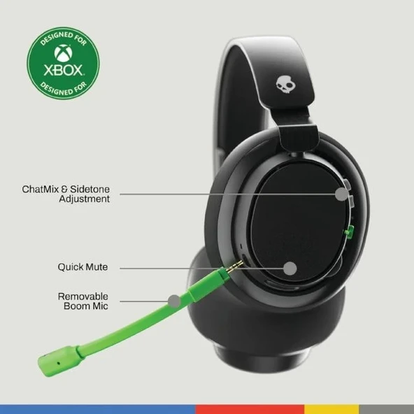 Skullcandy SLYR Kablolu Kulak Üstü Oyun Kulaklığı - 3