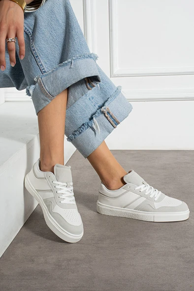 Kadın Günlük Şık Sneaker Spor Ayakkabı - 1