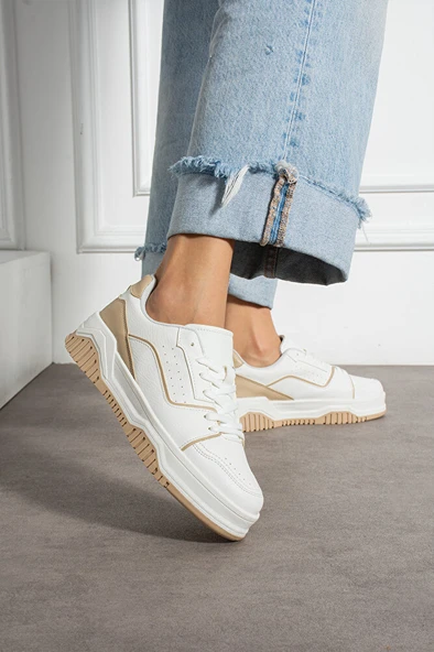 Kadın Günlük Sneaker Şık Spor Ayakkabı - 1