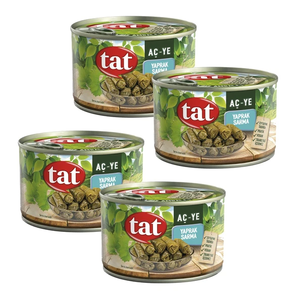 Tat Yaprak Sarma 400 gr x 4 Adet ürün görseli 1