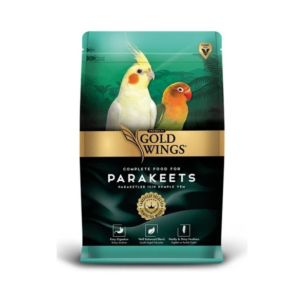 Gold Wings Premium Pareket Kuş Yemi 1 kg ürün görseli 1