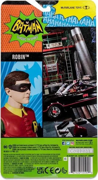 McFarlane Toys - DC Retro Robin (Batman) Action Figürü - 10