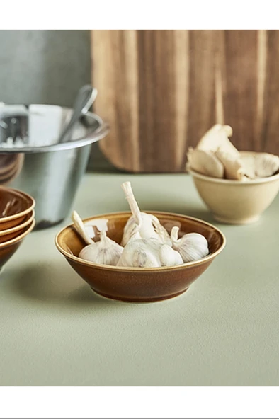 LitaeTrend Hala Bowl 17 Cm 3'lü Cam Çerezlik Kase Kandil Royaleks-82640 - 1