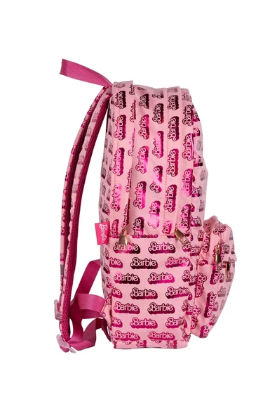Pembe Kız Çocuk Sırt Çantası 2704-BARBIE OKUL ÇANTASI - 2