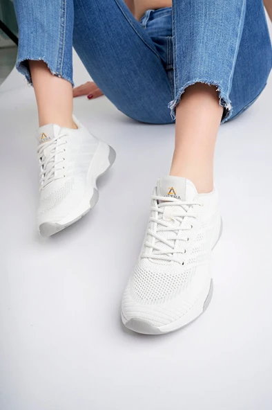 Kadın Triko Günlük Sneaker Ayakkabı 8053 - 2
