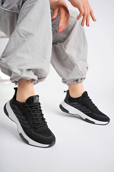 Kadın Triko Günlük Sneaker Ayakkabı 8053 - 8