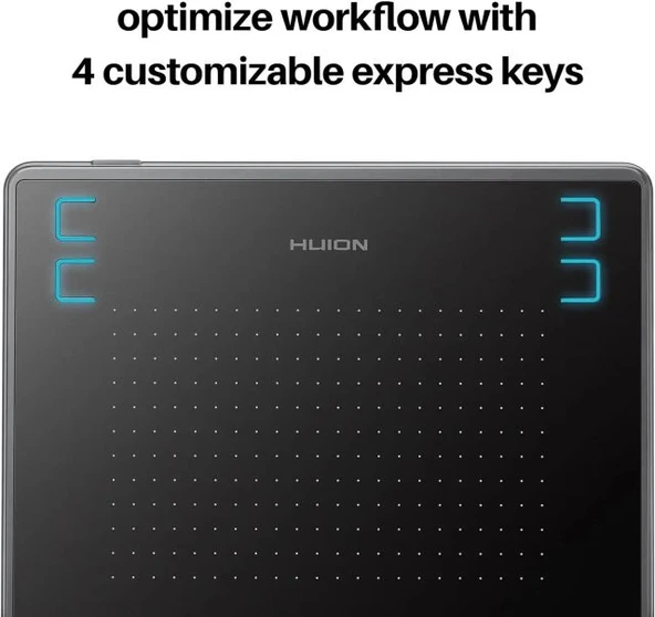 HUION Inspiroy H1060P Grafik Çizim Tableti - 5
