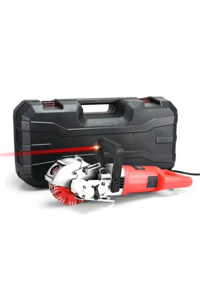 Profesyonel Elektrikli Duvar Oluk Makinesi Kanal Açma Kesme Yerleştirme Makinesi 3200 Watt - 2