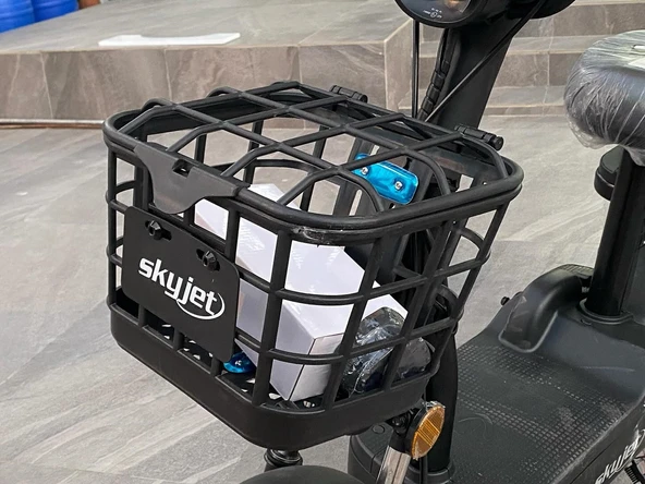 Skyjet Twıster 10 Elektrikli Moped Siyah - 2