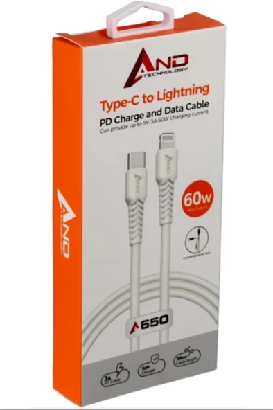 LitaeTrend Type C Şarj Kablosu 60W İphone Kablosu Royaleks-And-650 - 1