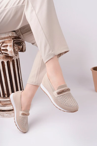 Taş Detaylı Günlük Spor Babet - Resim 4