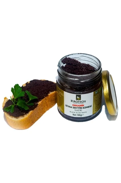 Kroisos Organik Siyah Zeytin Ezmesi 2 X 180 Gr - 3