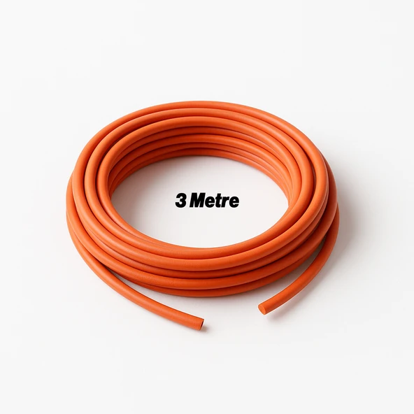 Seyyar 3 Metre Uzatma Kablosu TTR CCA Çok Telli 3x2.5 mm Elektrik Kablo Kontrol Kalem Dişi Erkek Fiş - Resim 5