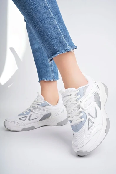 Kadın Sneaker Fileli Günlük Ayakkabı 8084 - 4