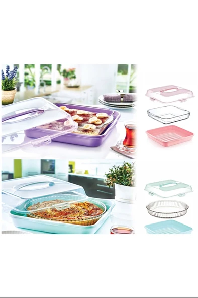 LitaeTrend Kare Pasta Börek Kabı Royaleks-30308