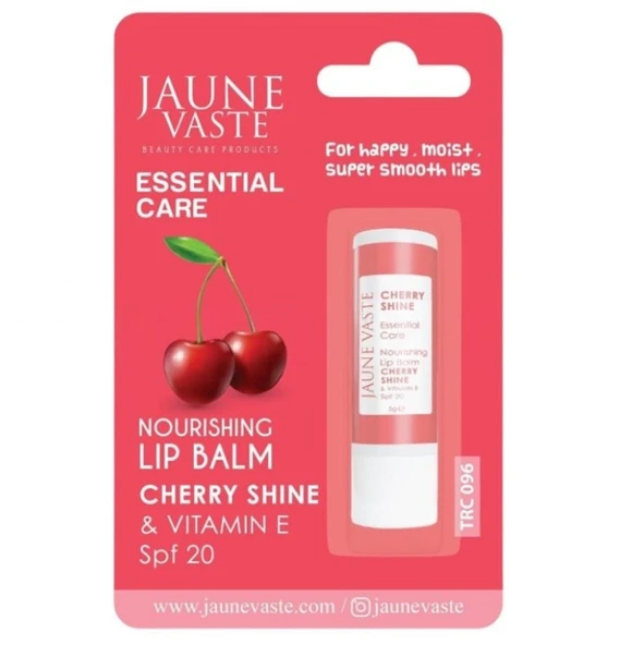 Jaune Vaste Essential Care Cherry Shine E Vitamini SPF20 5 gr
