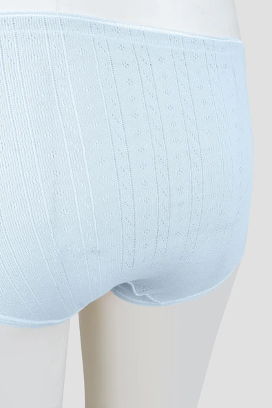 Mavi Cotton Yüksek Bel Külot - Resim 3