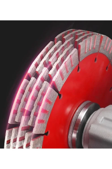 Profesyonel Elektrikli Duvar Oluk Makinesi Kanal Açma Kesme Yerleştirme Makinesi 3200 Watt - 5