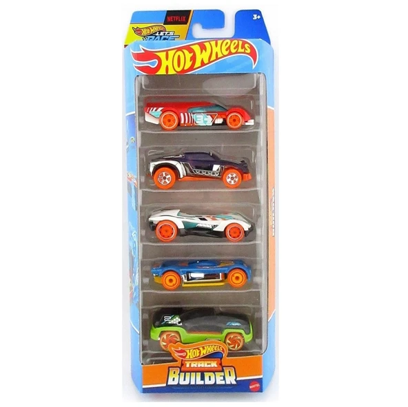 5'li Araba Seti - TRACK BUILDER - 01806-HTV52 ürün görseli