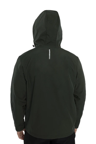 Crozwise Haki Erkek Su Geçirmez Softshell Outdoor Mont / Ceket - 5036-04 - 3