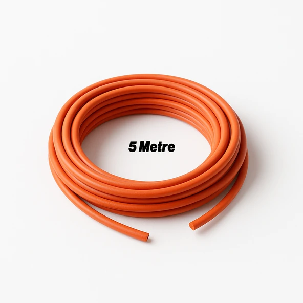 Seyyar 5 Metre Uzatma Kablosu TTR CCA Çok Telli 3x2.5 mm Elektrik Kablo Kontrol Kalem Dişi Erkek Fiş - Resim 5