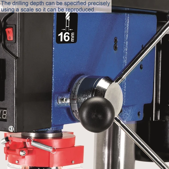 Scheppach DP18VARİO Dijital Sütunlu Matkap - 3