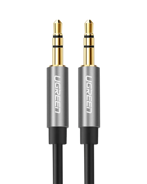 UGREEN 3.5 mm Aux Ses Kablosu, 2 Metre, Siyah, 10735 - 2