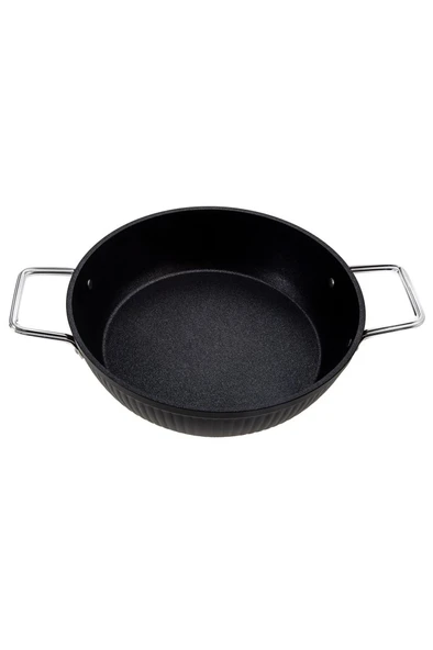 Jumbo Dublin Black 7 Parça Granit Tencere Seti - Resim 3