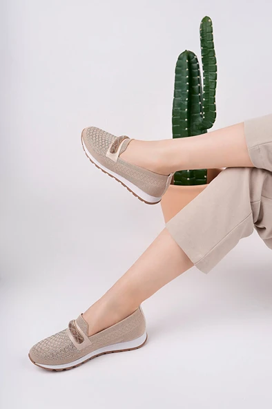 Taş Detaylı Günlük Spor Babet - Resim 6