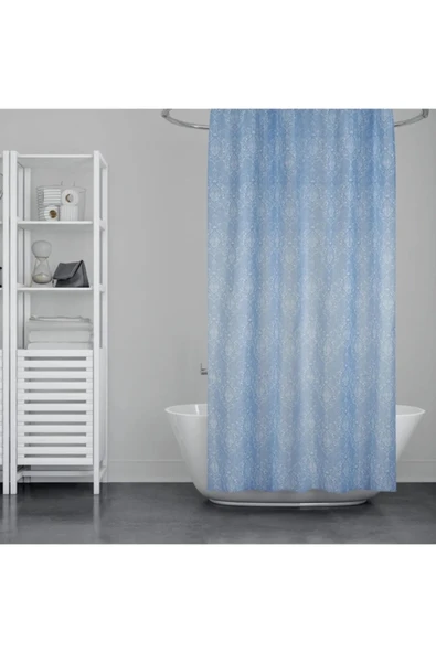 LitaeTrend Çift Kanatlı Banyo Duş Perdesi 100x2Mt Royaleks-82048
