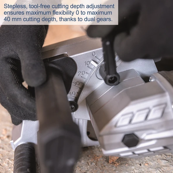 Scheppach MNF2250 2250W Kanal Açma Makinesi - 4