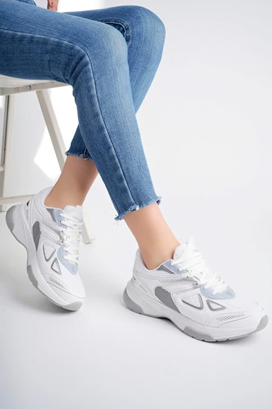 Kadın Sneaker Fileli Günlük Ayakkabı 8084 - 6
