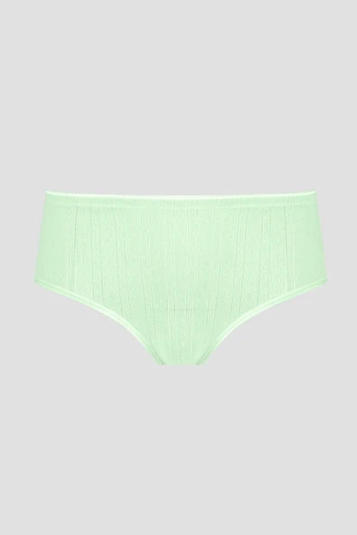 Yeşil Cotton Yüksek Bel Külot ürün görseli 1