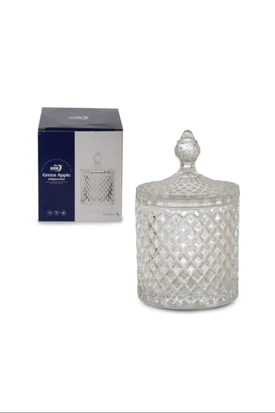 LitaeTrend Delisoga Cam Şekerlik 10,5 cm Royaleks-70412