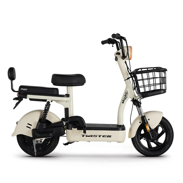 Skyjet Twıster 10 Elektrikli Moped Beyaz - 2