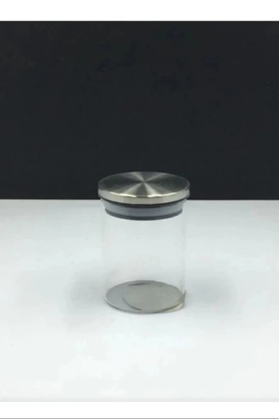 LitaeTrend Metal Kapaklı Cam Baharatlık 6.5x8 Cm Royaleks-Kvn37 - 1