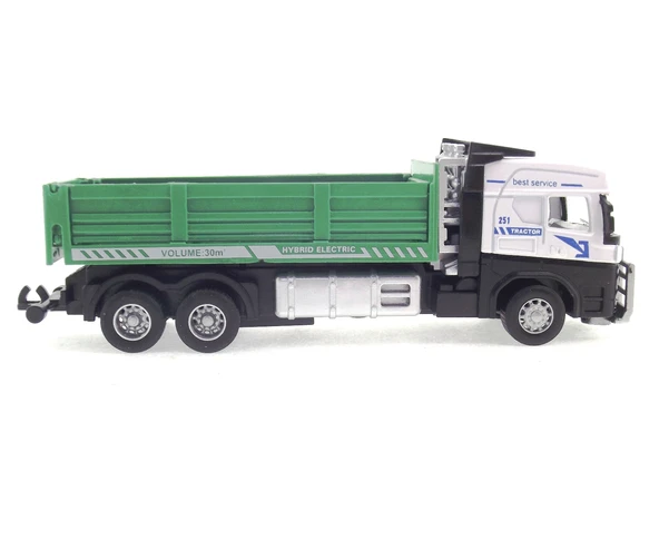 Die Cast Model Çek Bırak Hafriyat Kamyonu - 3