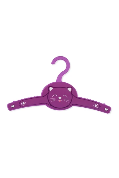 LitaeTrend Funny 4lü Giysi Askısı Kedi Royaleks-G228-B-C - 1