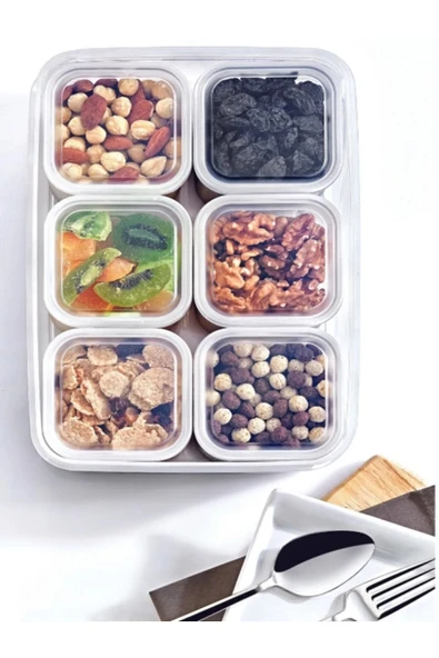 LitaeTrend Saklama Kabı Line 6+1 Set Royaleks-K147 ürün görseli 1