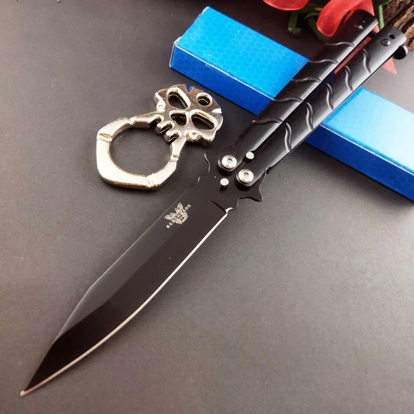 AlsepeteAvm Çizgili Desenli Kelebek ürün görseli 1