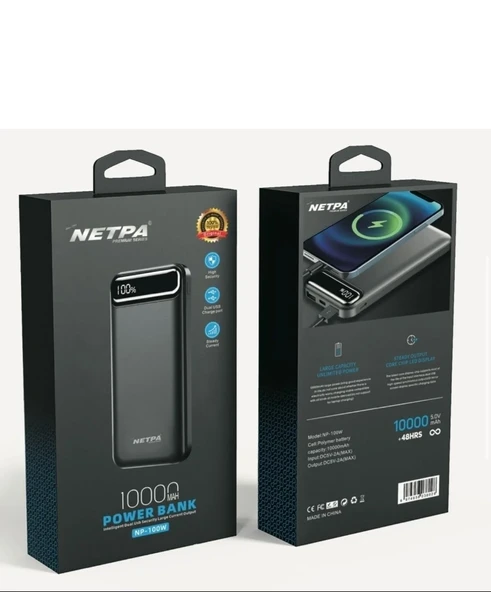 Premium Series 1000Mah 18w Hızlı şarj NP-100w Powerbank ürün görseli 1