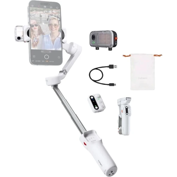Hohem Isteady V3Yapay Zeka Takip Sensörlü 3 Eksenli Telefon Sabitleyici Gimbal - Resim 3