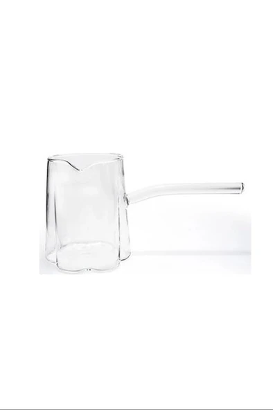 LitaeTrend Ateşe Dayanıklı Cam Cezve Borosilikat Cam Cezve 400 ml Royaleks-CZV05 - 1