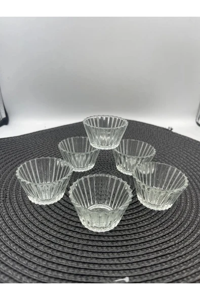 LitaeTrend Cam Mini Sosluk, Lokumluk 6'lı Royaleks-RG-2023