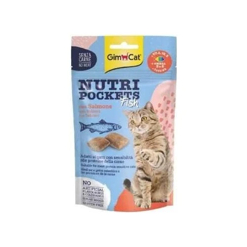 Gimcat Nutripockets Balıklı ve Somonlu 60Gr ürün görseli 1