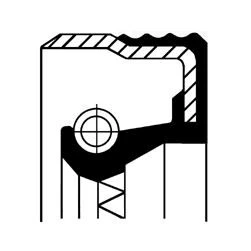 12012709B EKSANTRİK MİL KEÇESİ BORA-CADDY II-GOLF III-IV-PASSAT-POLO-LT35-T4-A4-A6-CORDOBA TÜM MO  068103085E-056103085B ürün görseli